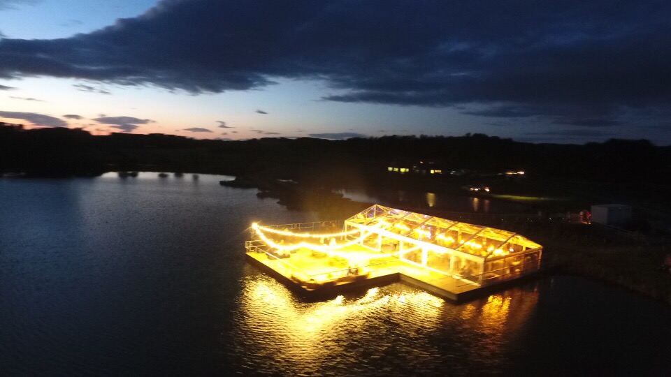 Innovative Floating Marquees for Unique Events